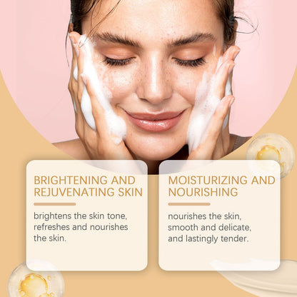 OUHOE Facial Cleansing Lotion, Moisturizing Cleansing Lotion, Refreshing Hydrating Oil Control Nourishing Facial Skin Cleansing Lotion