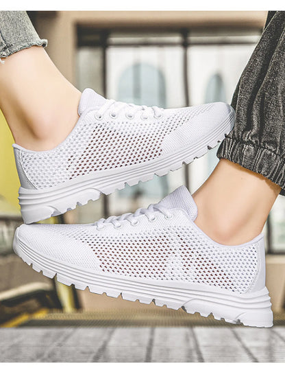 Lightweight Breathable Mesh Athletic Sneakers