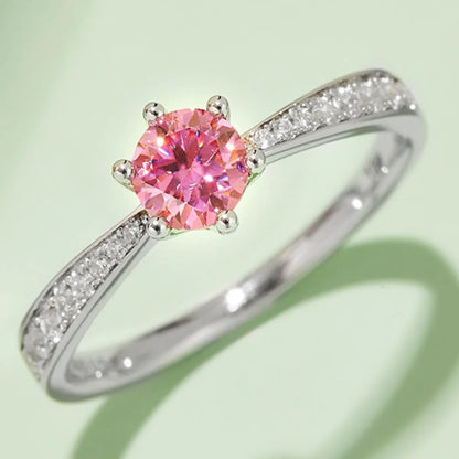 Moissanite 925 Sterling Silver Ring