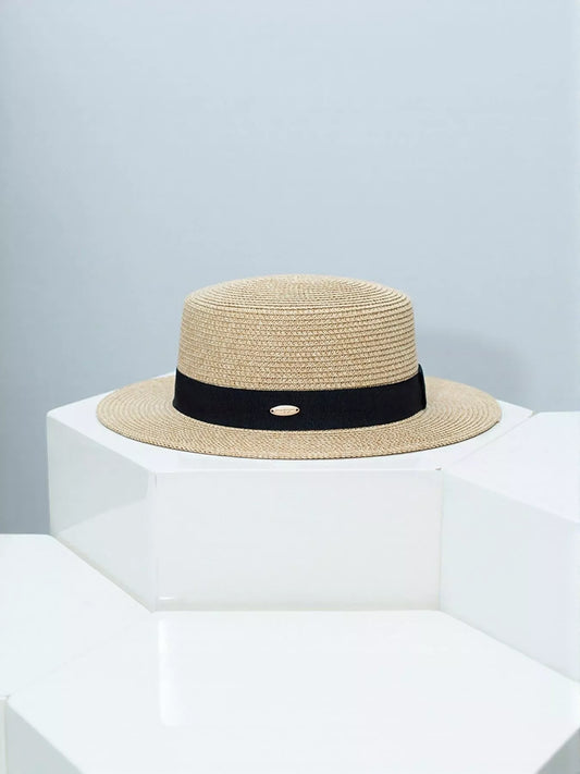 Straw Boater Hat