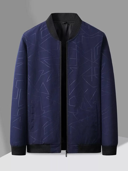 Men's Plus Size Lightweight Zip Up Jacket