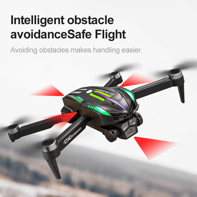 D10 Black Single Electric Drone