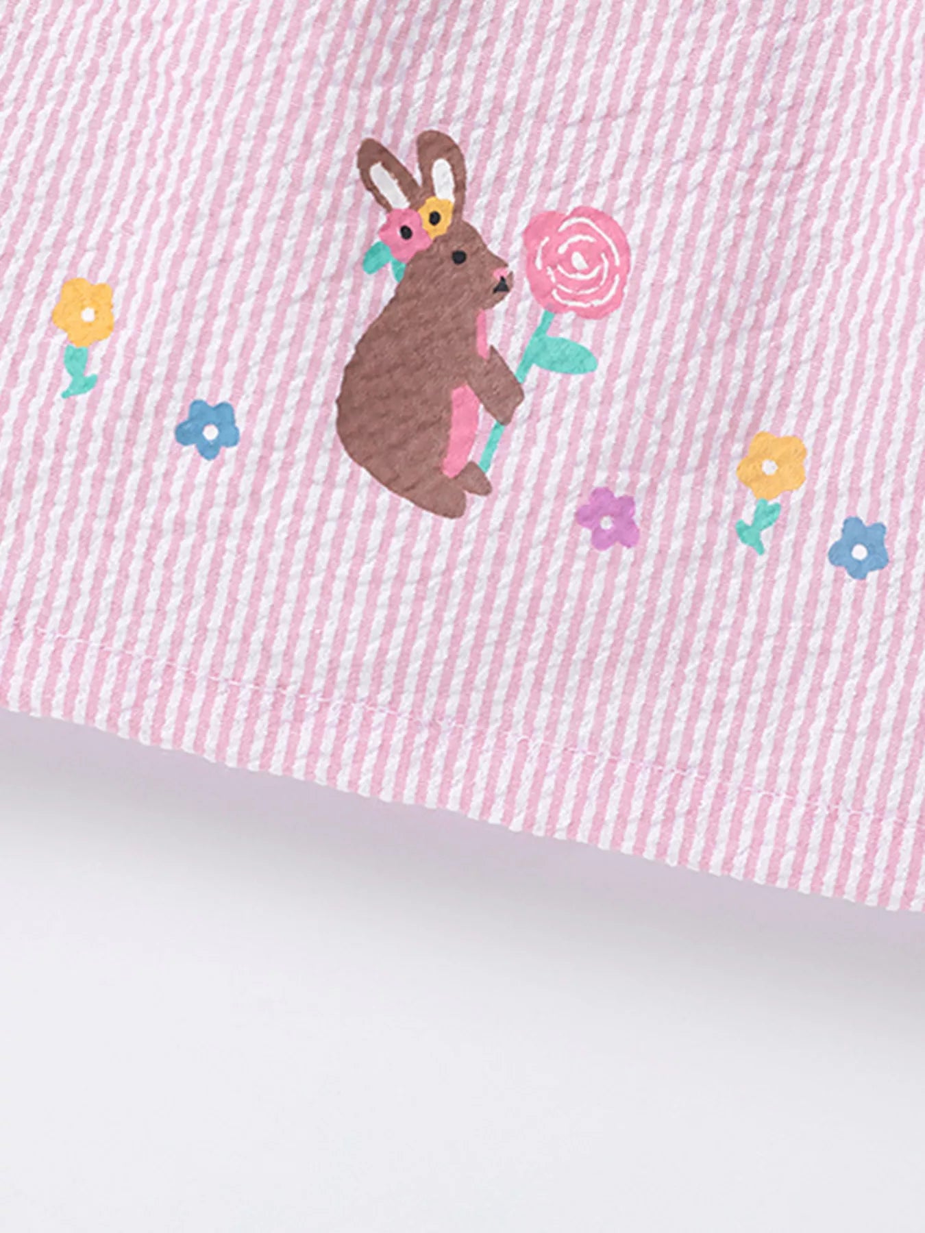 Children's Smocked Short Sleeve Dress