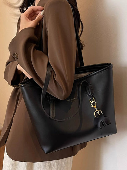 PU Leather Tote Bag