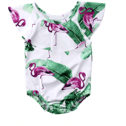 Flamingo Girl Swimsuit