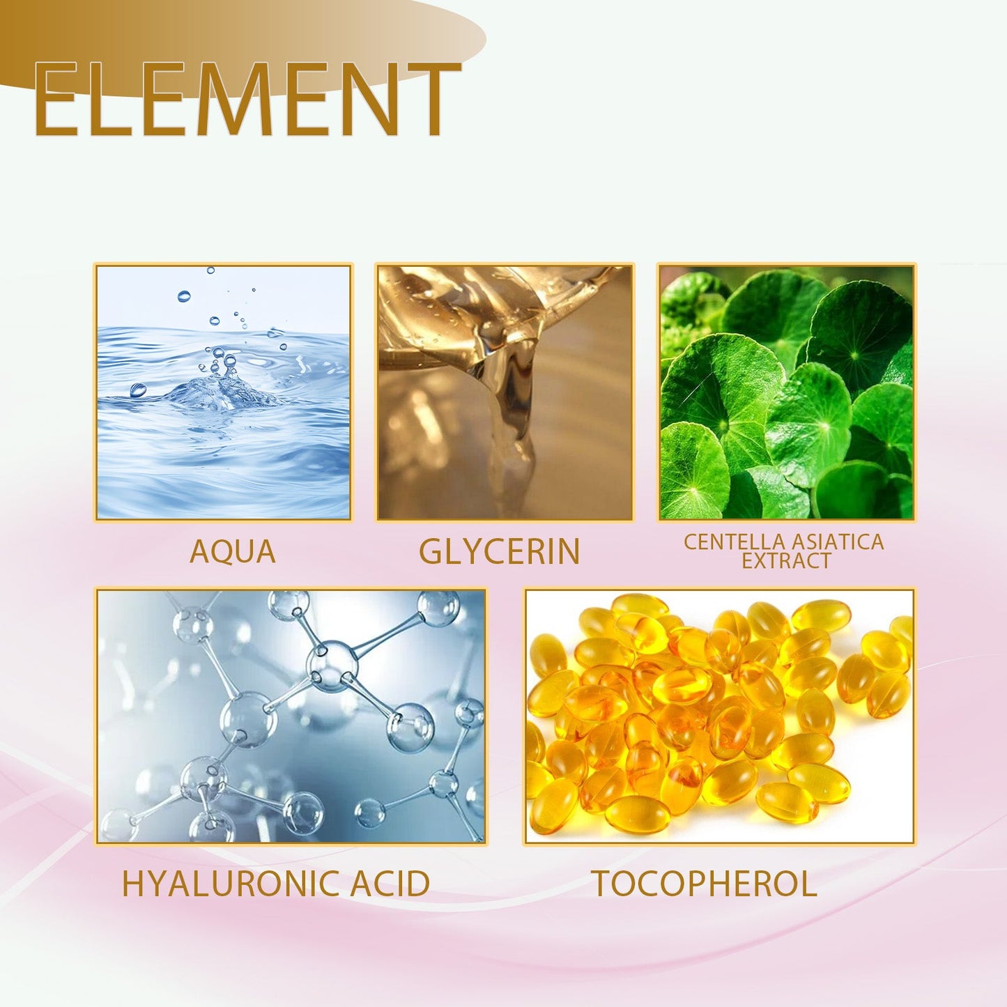 EELHOE Centella Serum, Intensive Moisturizing Improve Dry Skin Smooth And Tender Skin Brighten Hydrating Essence