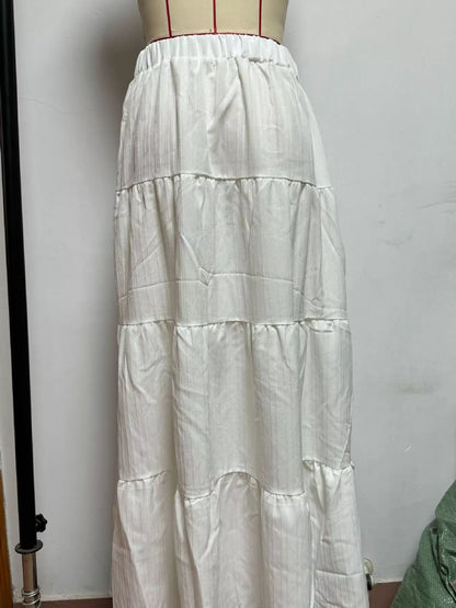 Flowy Tiered Maxi Skirt