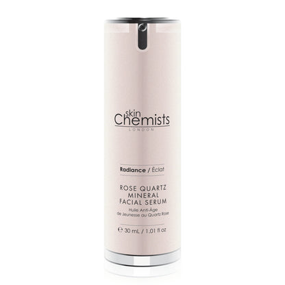 skinChemists Rose Quartz Mineral Facial Serum 30ml Twin Savings Pack