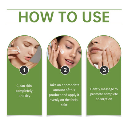 EELHOE Aloe Vera Skin Care Cream, Brightening Facial Skin Gentle Ingredients Soft And Moisturizing Cream