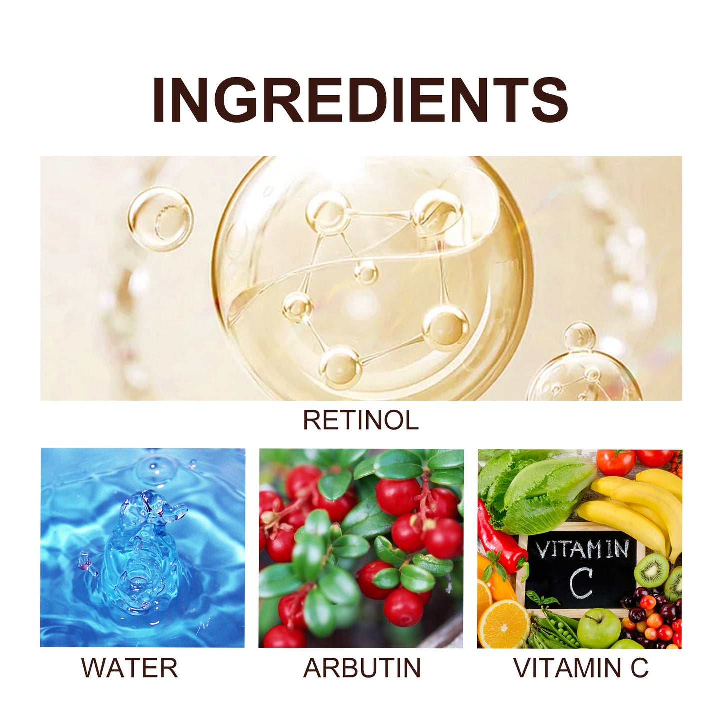 Wiyun Retinol Eye Cream Firming, Moisturizing, Lifting And Smoothing Fine Lines Crow's Feet Anti-wrinkle Eye Cream