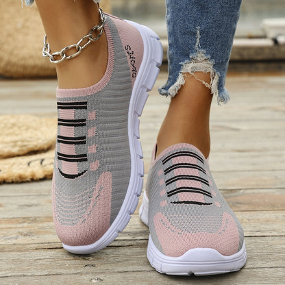 Mesh Round Toe Sneakers