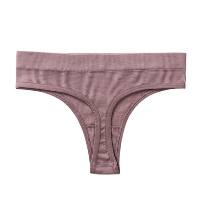 Women's Fitness Yoga Seamless T-shaped Panties
