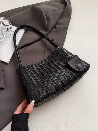 Woven Lightweight Shoulder Bag