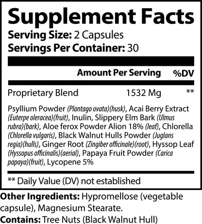 Max Detox Acai Berry Powerful Cleanse, Antioxidant Support