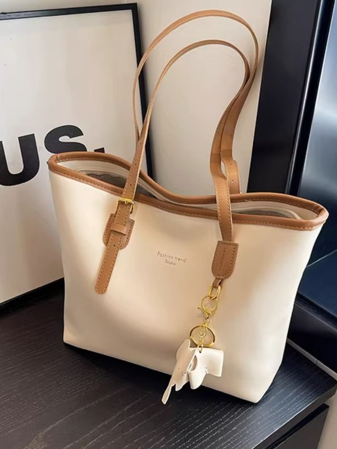 PU Leather Tote Bag