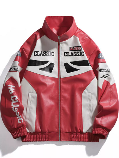 Men's Plus Size Zip Up Long Sleeve Jacket