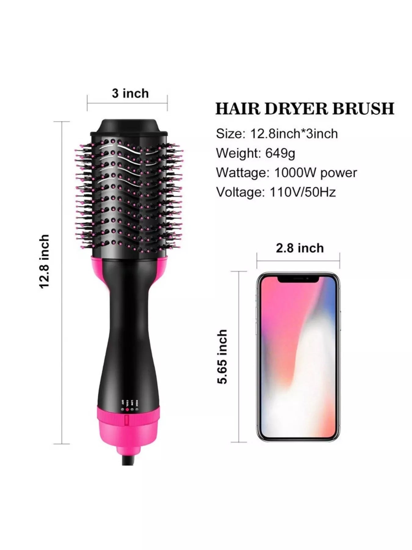 Portable Hot Air Brush