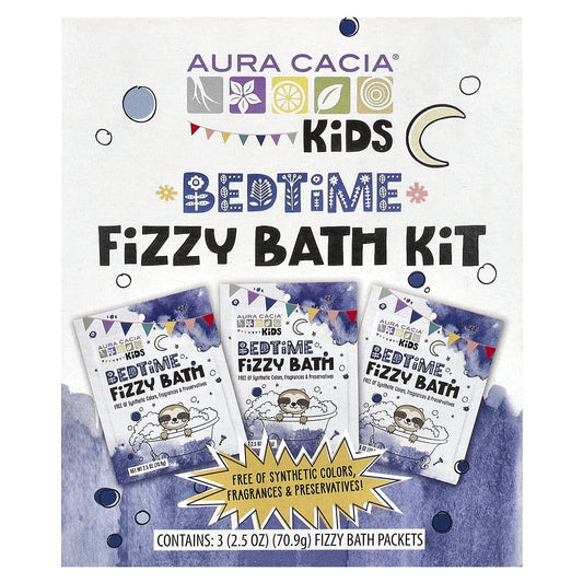 Aura Cacia - Fuzzy Bath Bombs Kit, 1 count (3 Pack) - Relaxing Aromatherapy Fizz