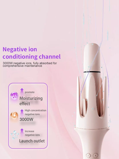 Automatic Rotating Hair Curling Iron