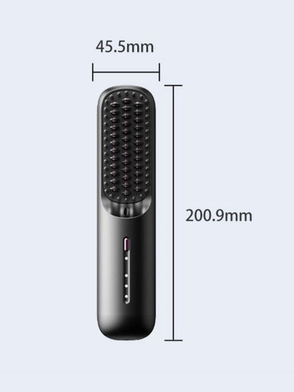 Hair Straightening Comb with LED Display