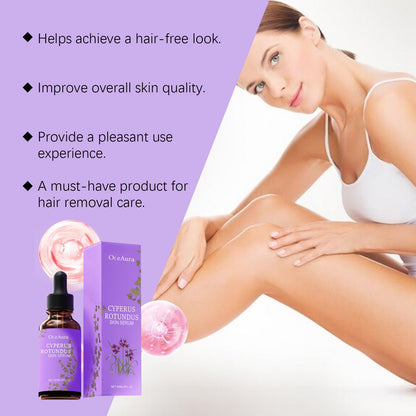OceAura Hair Removal Essence Is Gentle, Refreshing And Leaves No Black Spots. It Is A Daily Skin Cleansing And Hair Removal Care Essence