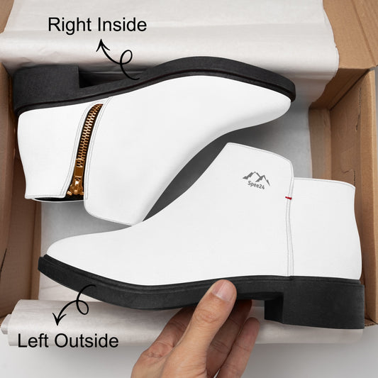 SHO-018WT-24  Fashion Zipper Boots