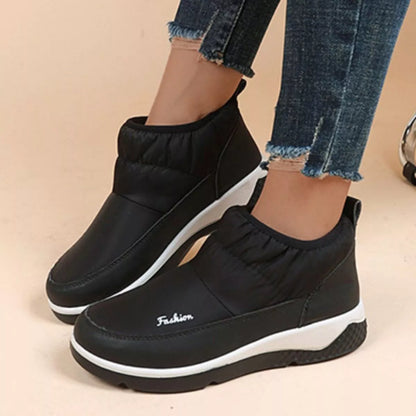 Warm Round Toe Boots