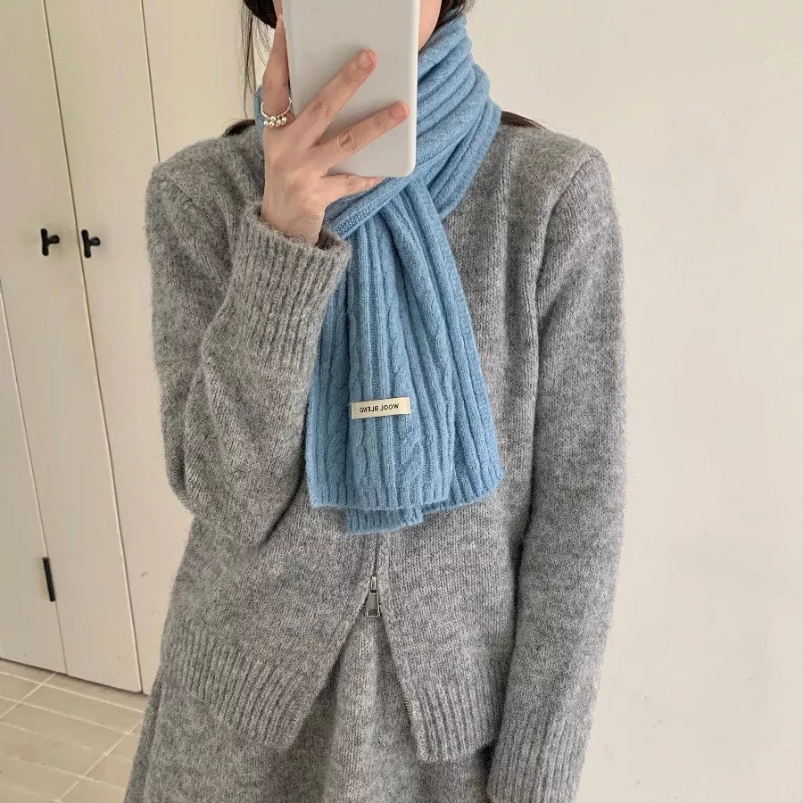 Chunky Knit Winter Warm Scarf
