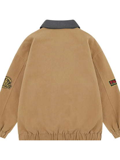 Men's Zip Up Long Sleeve Jacket
