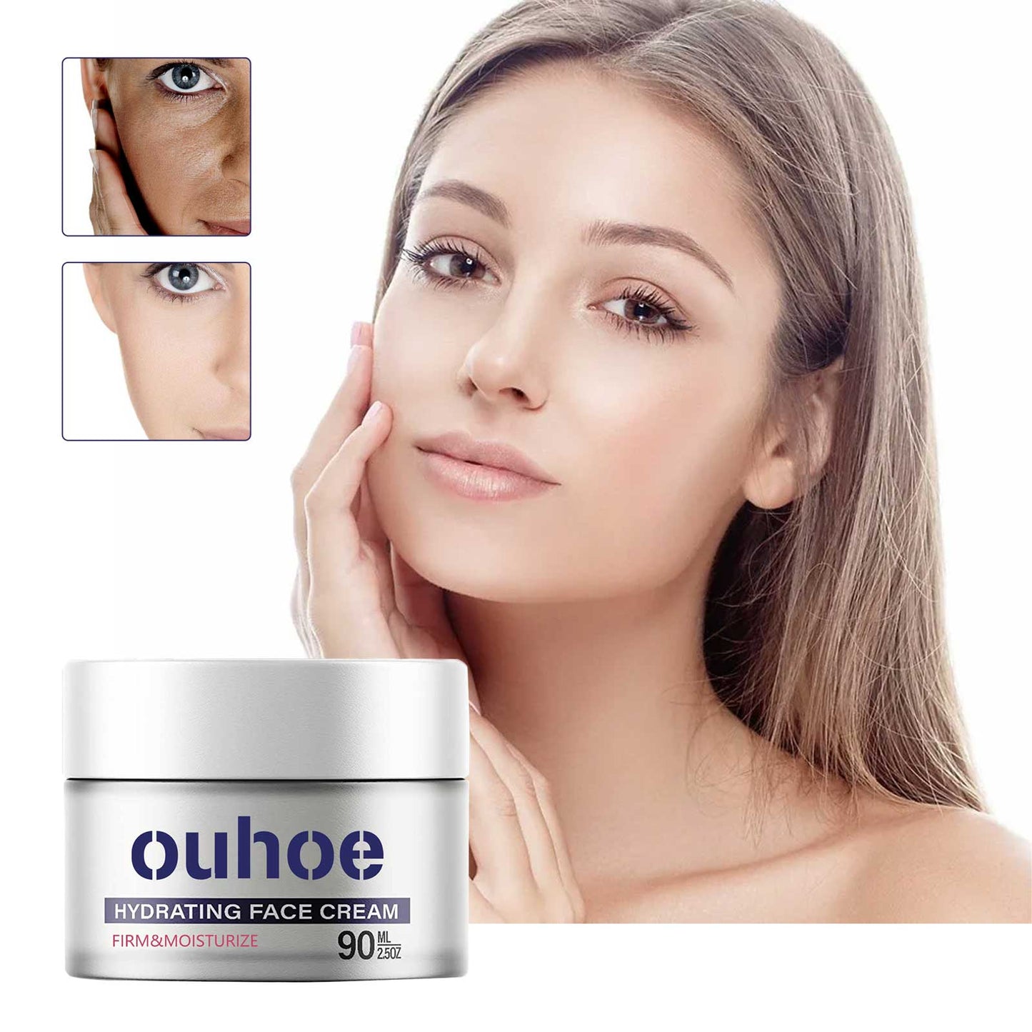 OUHOE Moisturizing Cream, Reduce Dark Spots And Fine Lines, Moisturize Firm Skin Care Cream