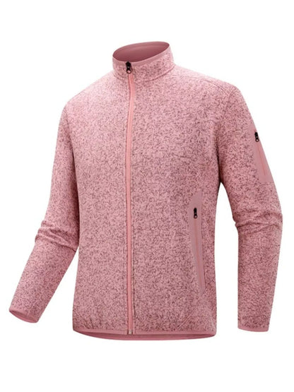 Men's Full Size Full-Zip Outdoor Jacket Plus Size