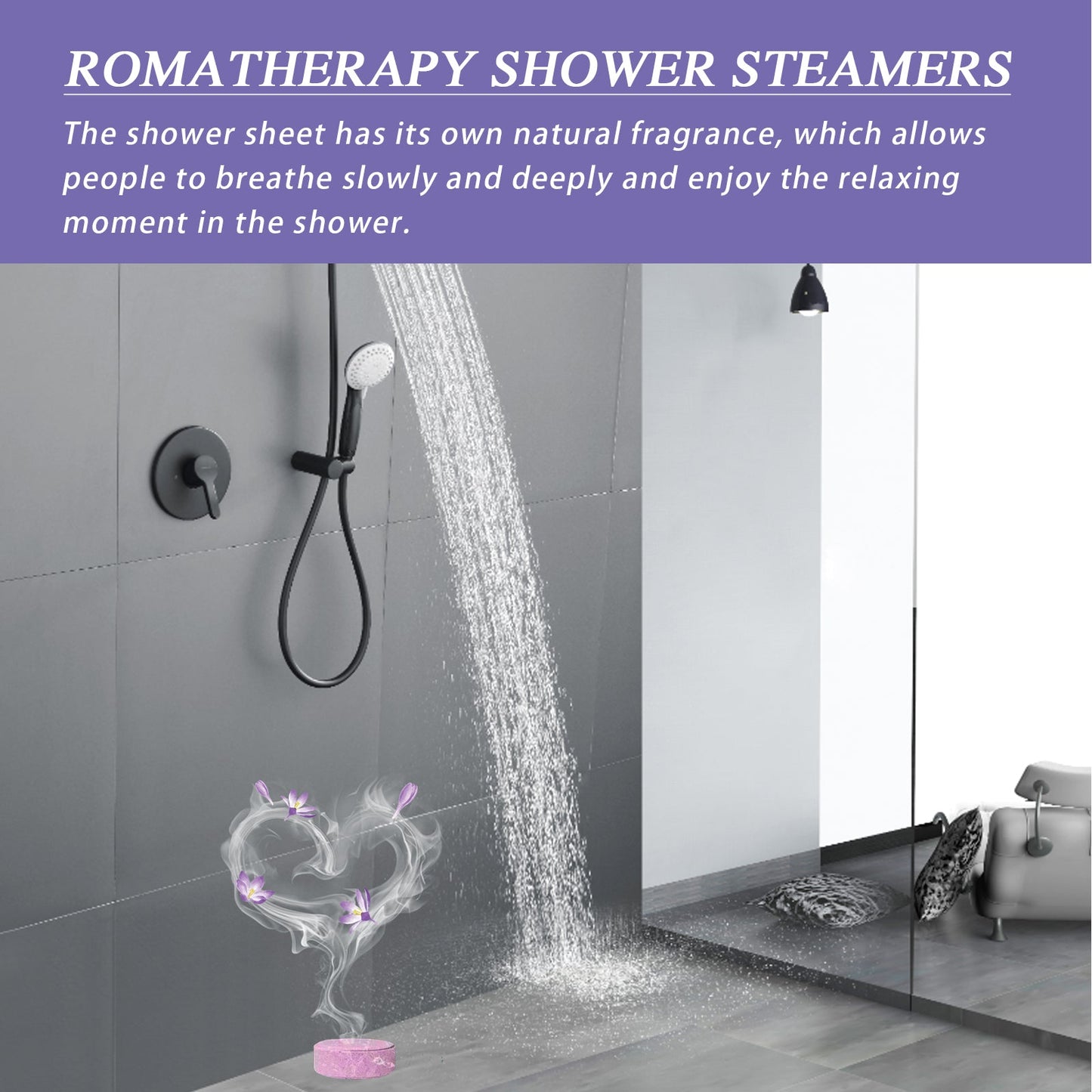 Ximonth Scented Shower Tablets, Body Cleansing And Moisturizing Skin Care Bathroom Home Bath Bath Cleansing Tablets