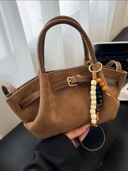 Buckle Decor Tote Bag