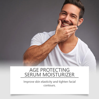 East Moon Men's Face Firming Serum, Lighten Fine Lines, Firming And Hydrating Daily Skin Care
