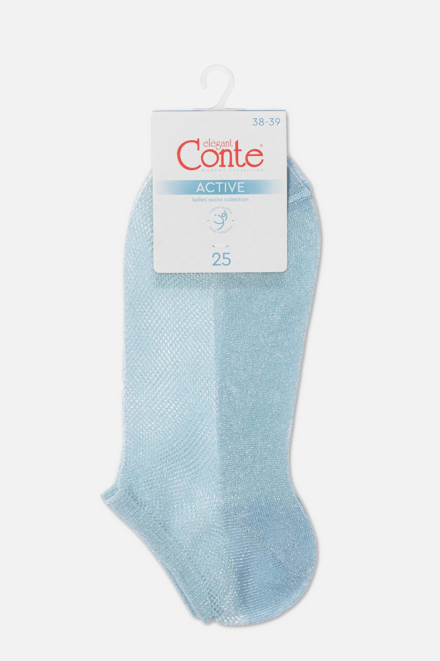 Ankle Socks Conte Active - 277 Viscose With Openwork Weaving