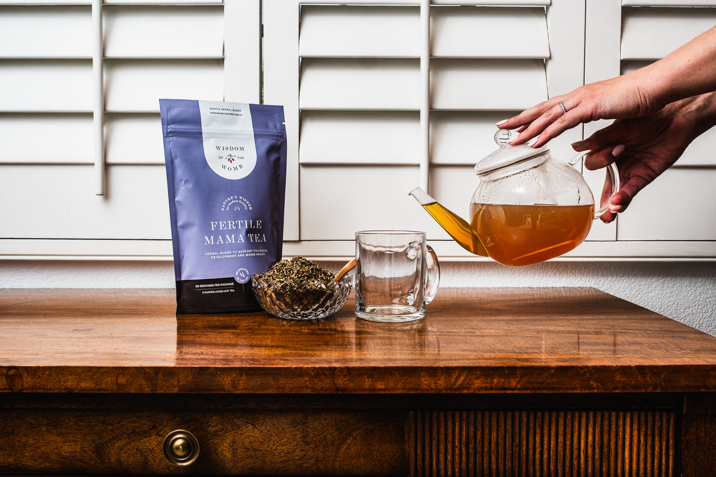 Fertile Mama Fertility Tea - Made with Organic and Wildcrafted Herbs (1800+ 5-Star Reviews)