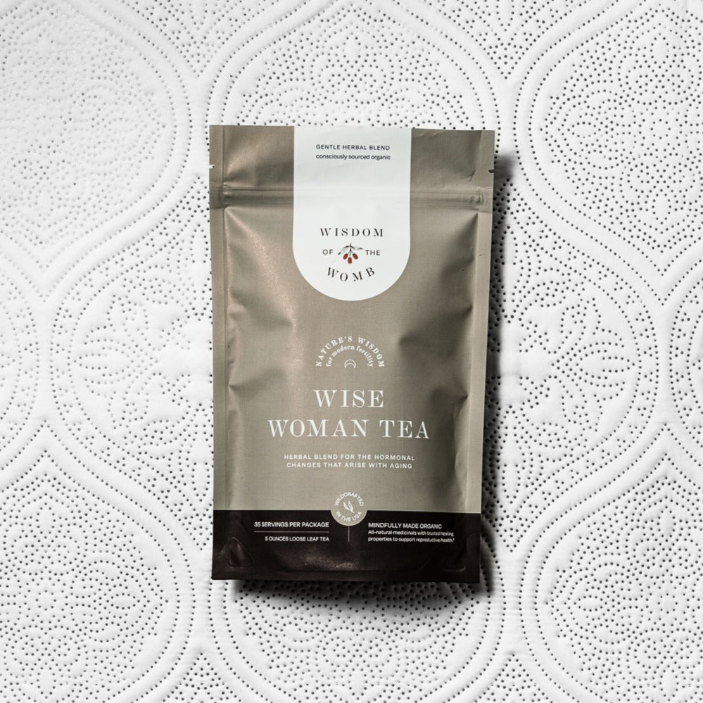 Wise Woman Tea: Herbal Blend for the Hormonal Changes that Arise With Aging