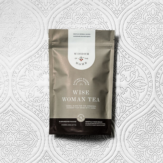Wise Woman Tea: Herbal Blend for the Hormonal Changes that Arise With Aging