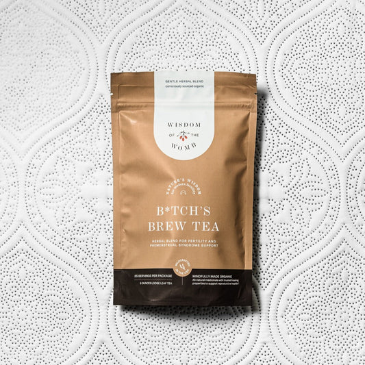 B*tch’s Brew Tea: Herbal Blend for Menstrual Support  - Made with Organic and Wildcrafted Herbs (1800+ 5-Star Reviews)