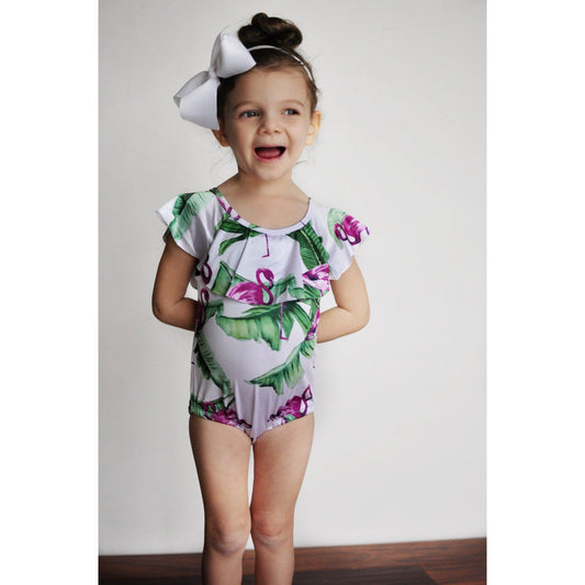 Flamingo Girl Swimsuit