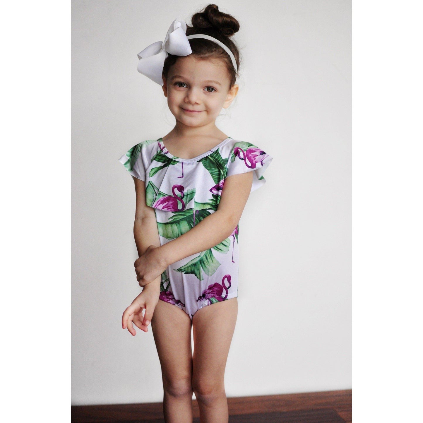 Flamingo Girl Swimsuit