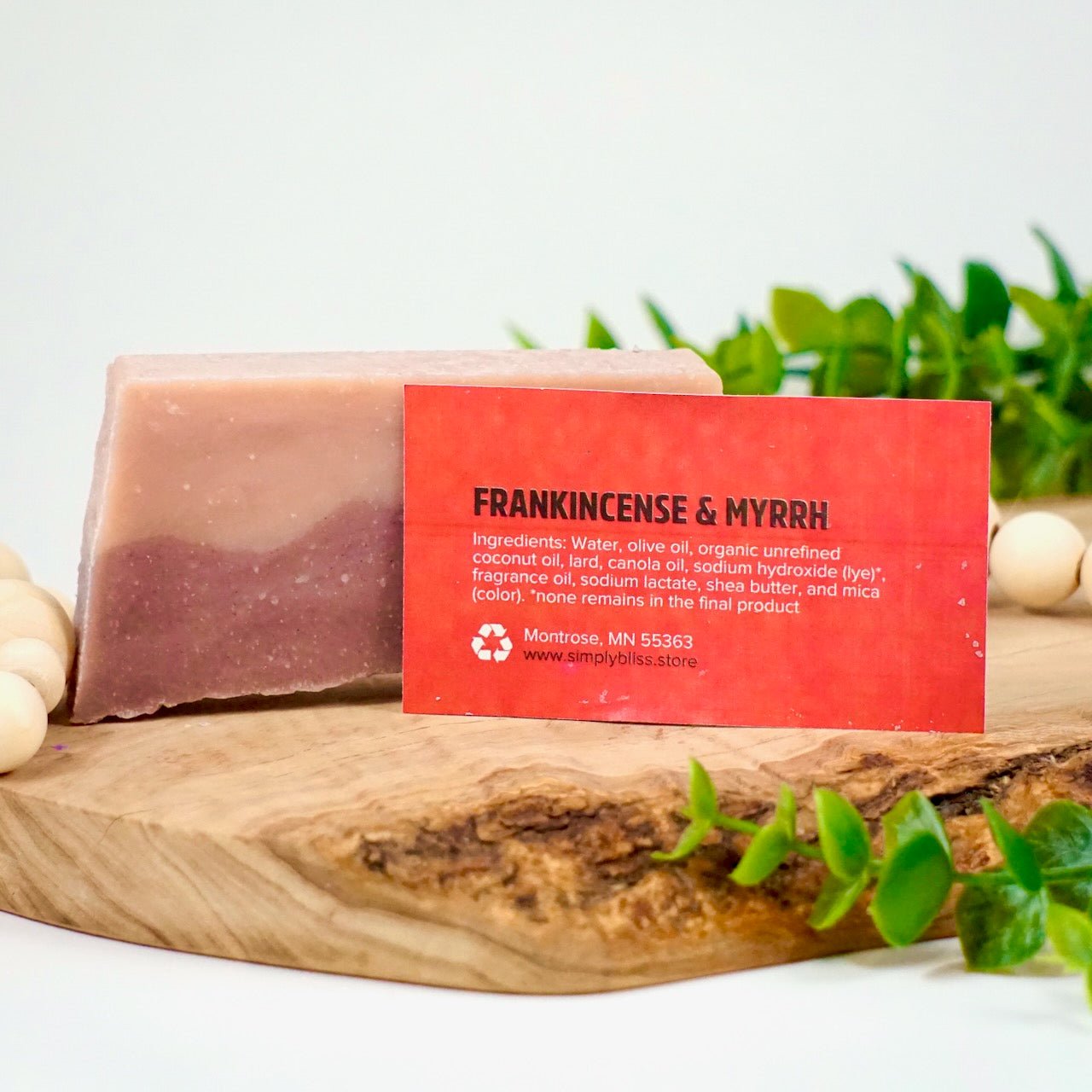 Frankincense and Myrrh Bar Soap