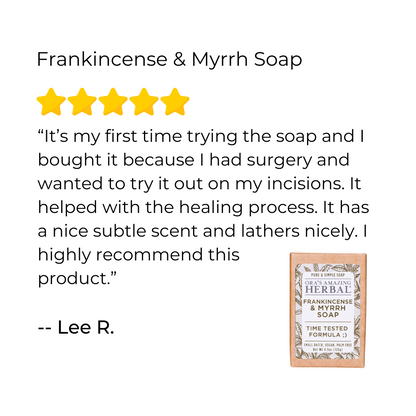 Frankincense & Myrrh Soap