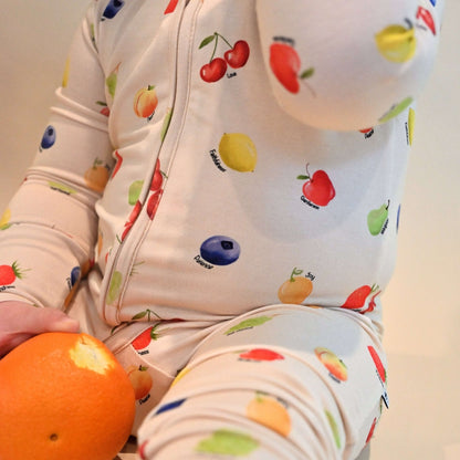 Fruit of the Spirit Zip Romper