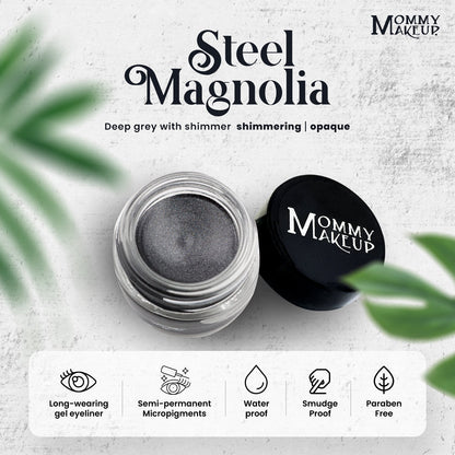 Steel Magnolia Stay Put Waterproof Gel Eyeliner w/ Micropigments