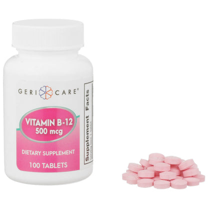 Geri-Care Vitamin B12 Supplement, 500 mcg
