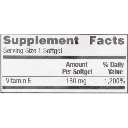 Geri-Care Vitamin E Supplement, 400 IU