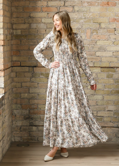 Gia Long Sleeve Maxi Dress