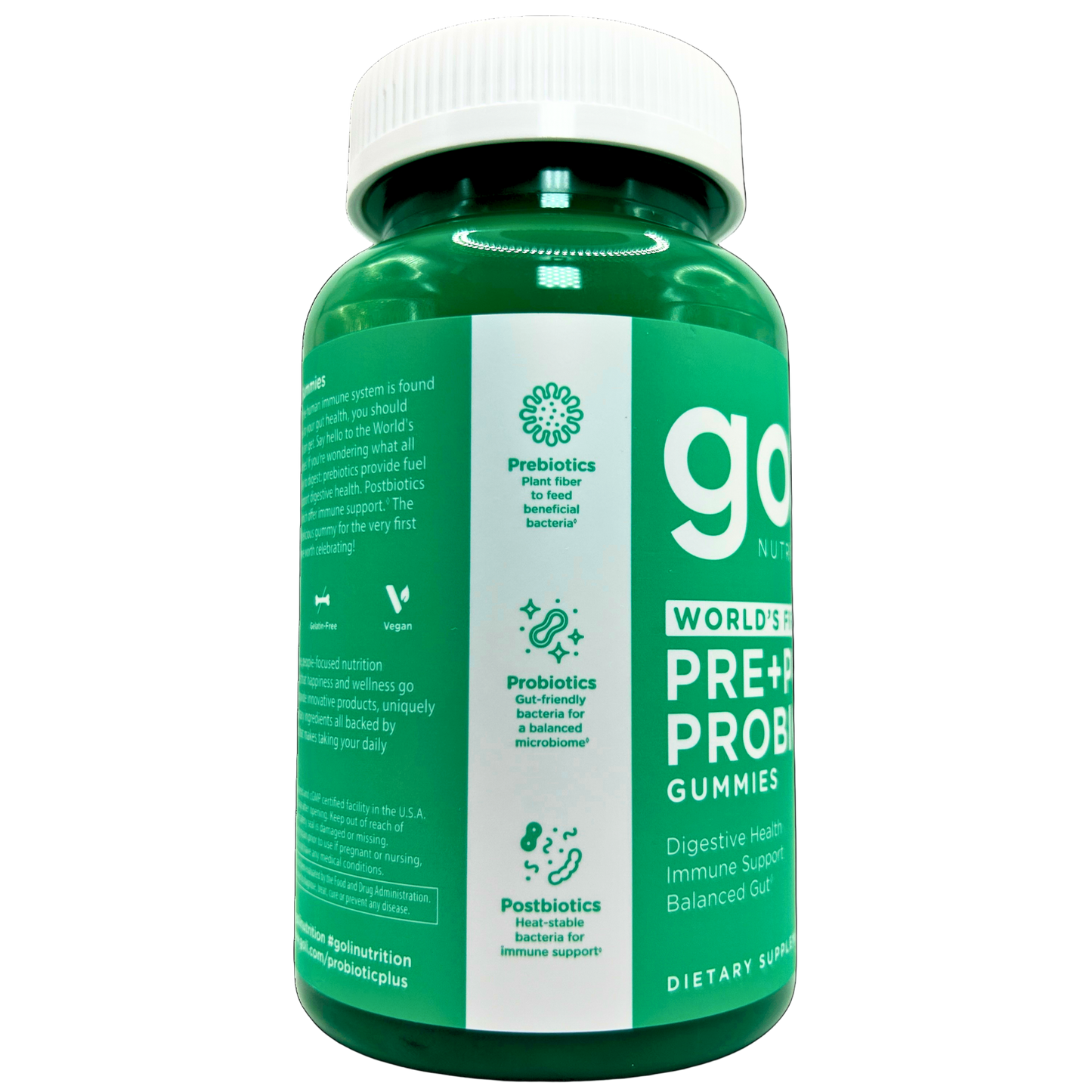 Goli Nutrition – Pre + Post + Probiotics Gummies (60 Count)