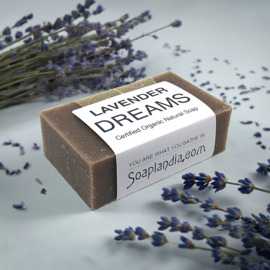 Lavender Dreams Bar Soap, Organic
